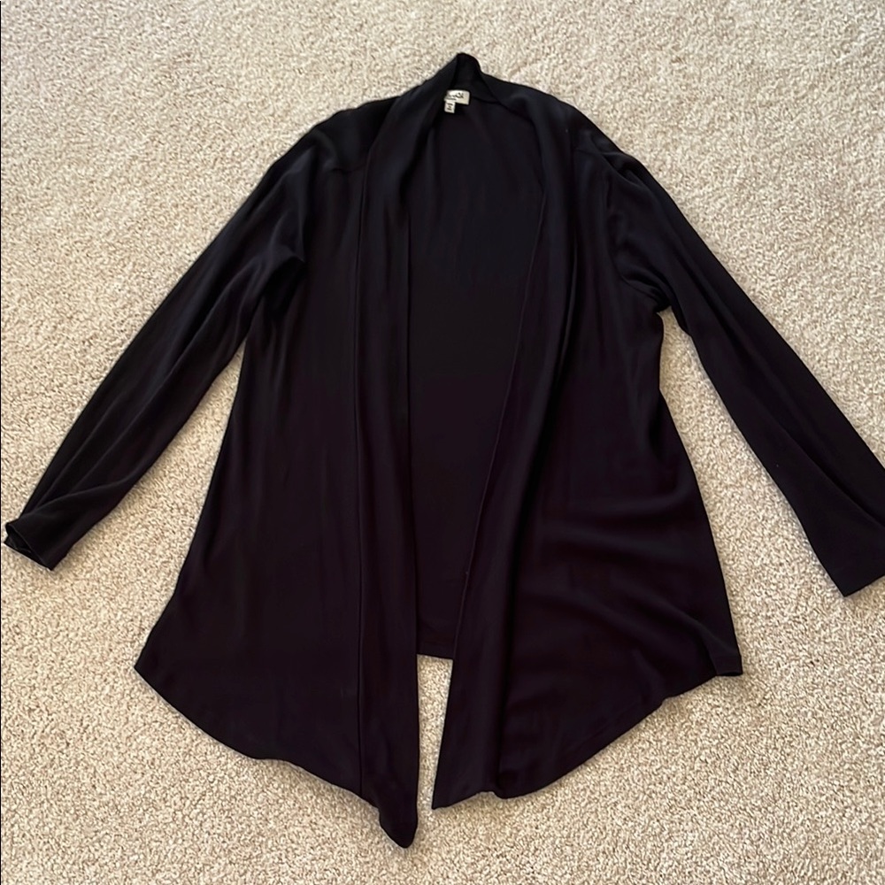 Splendid cotton Black Open Front Cardigan